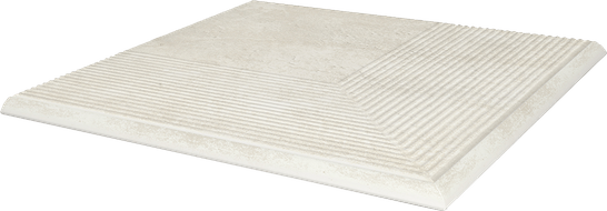 Ступень угловая Scandiano Beige Stopnica Narozna 30x30 клинкер матовая Paradyz Ceramika 48787 