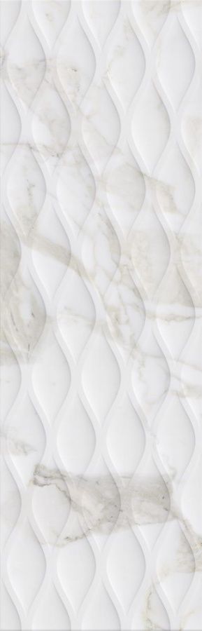 Настенная плитка Calacatta Gold Matt Oval R 31,5x100 Undefasa матовая ...